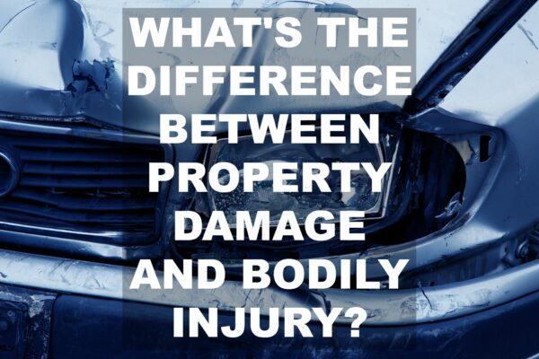 property damage vs bodily injury