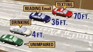 distracted driving accidents causing car crash